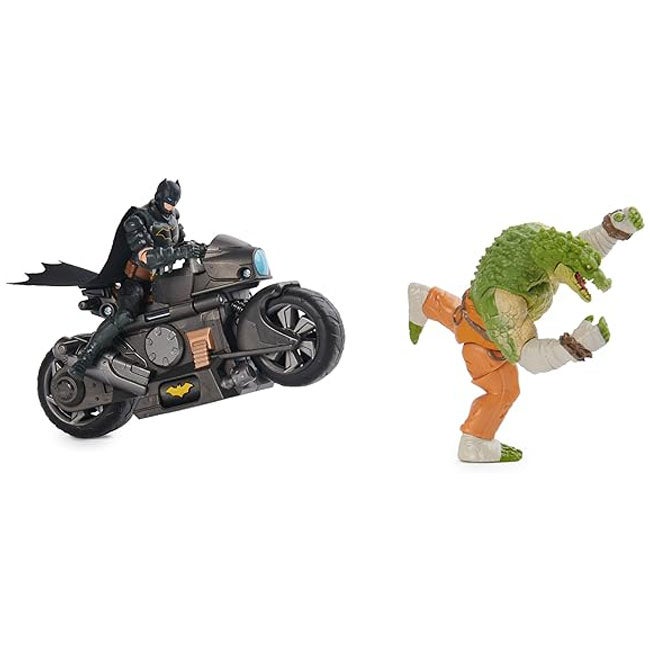 DC BATMAN TRANSFORMING BATCYCLE BATTLE PACK