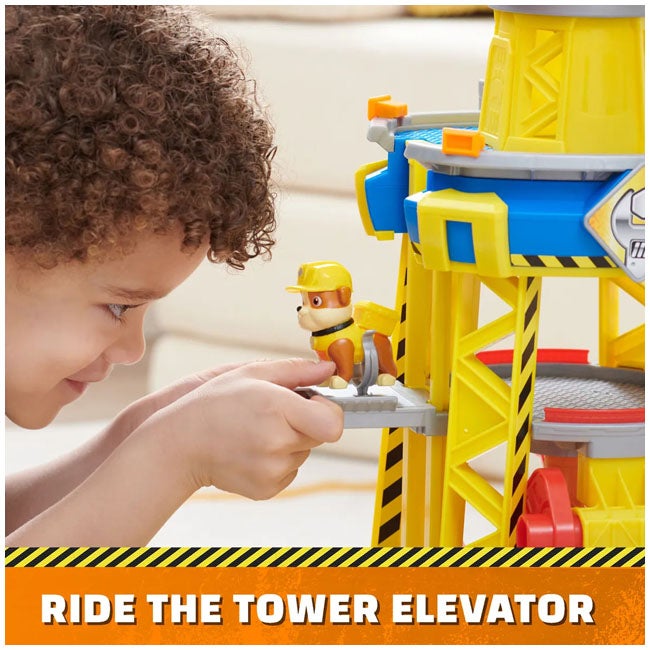 PAW PATROL RUBBLE AND CREW YARD CRANE TOWER