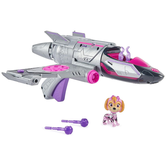 PAW PATROL THE MIGHTY MOVIE LUXURY JET SKYE