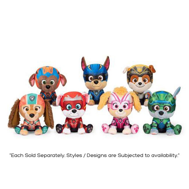 PAW PATROL MOVIE PLUSH 6-INCH ASSORTED