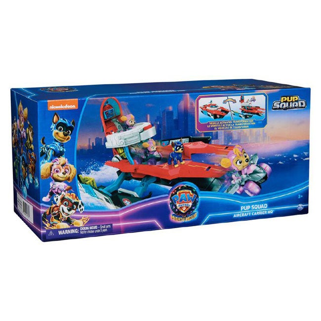 PAW PATROL MOVIE PUP SQUAD AIRCRAFT PLAYSET