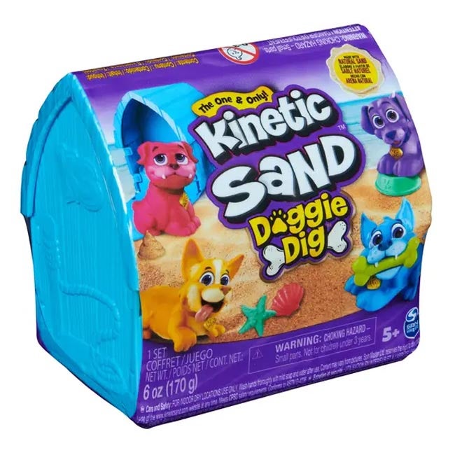 KINETIC SAND DOGGIE DIG BEACH SAND
