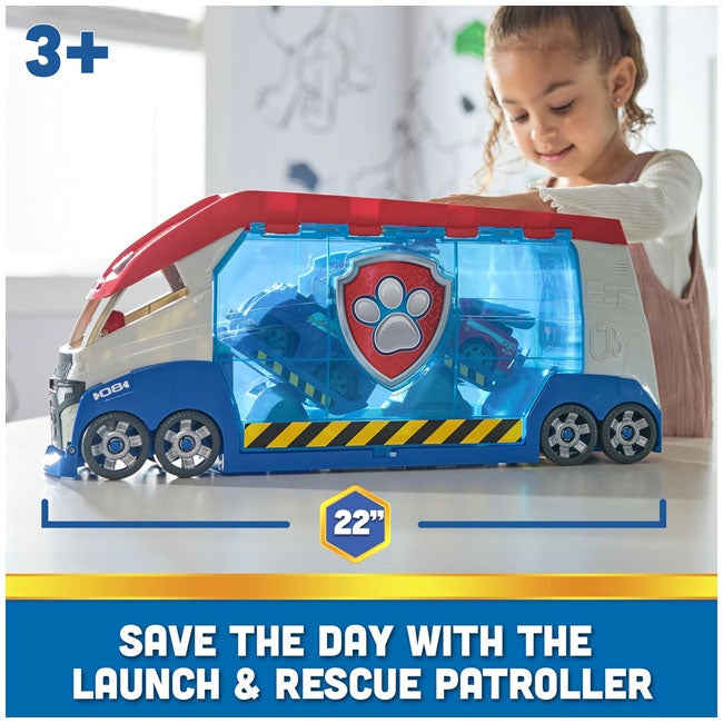 PAW PATROL LAUNCH AND RESCUE PATROLLER