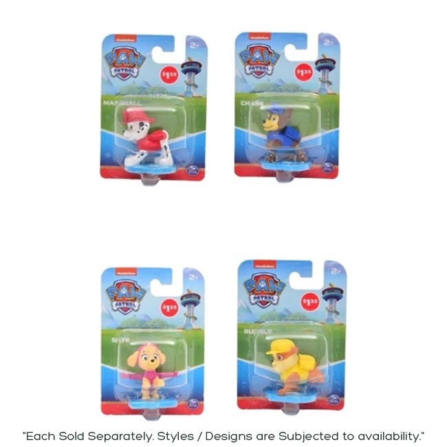 PAW PATROL MINI FIGURES ASSORTED