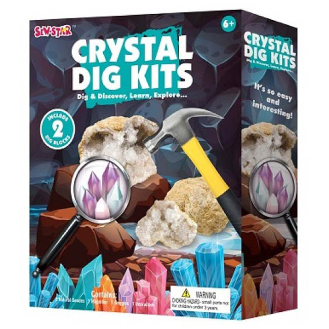SEW STAR CRYSTAL DIG KITS