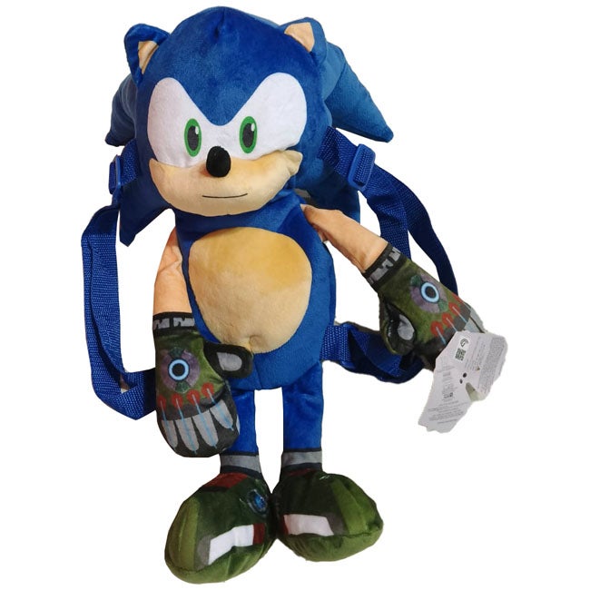 SONIC THE HEDGEHOG PLUSH BACKPACK