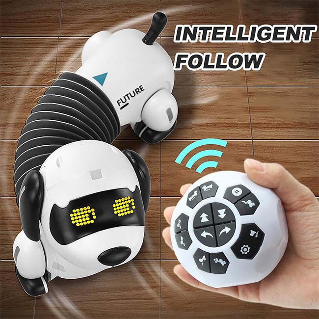 INTELLIGENT ROBOT DACHSHUND DOG WITH  REMOTE CONTROL
