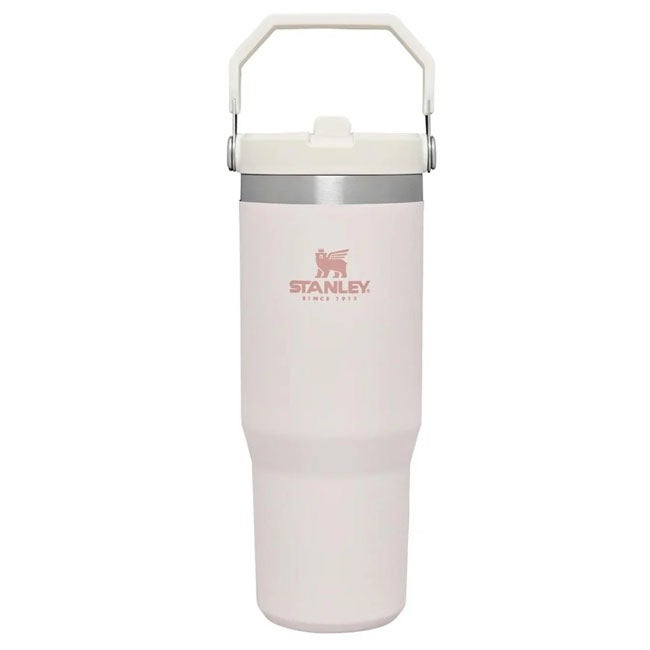 STANLEY ICE FLOW GO 870ML30OZ FLIP STRAW WTR BTL ROSE QUARTZ