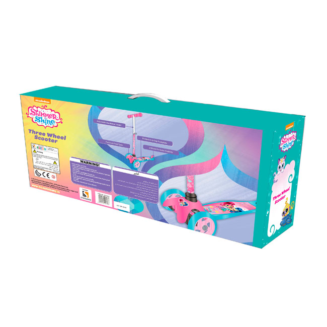 STRIDERS SHIMMER AND SHINE KIDS 3 WHEEL SCOOTER