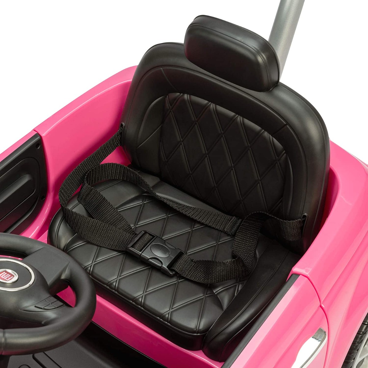 TOYRIFIC RIDE-ON FIAT 500 PUSH CAR PINK
