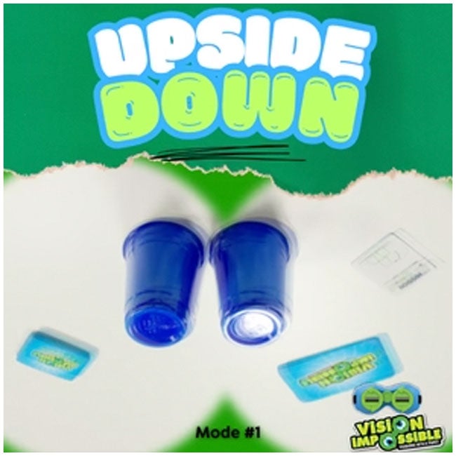 ZING THE UPSIDE DOWN VISION IMPOSSIBLE CHALLENGE GAME