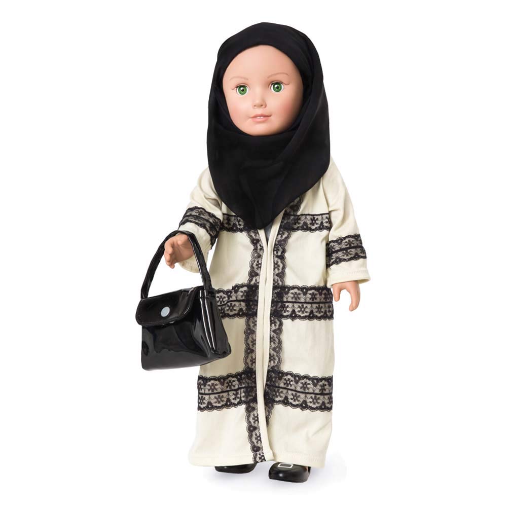 HAYATI GIRL DOLL 18" ABAYA SET