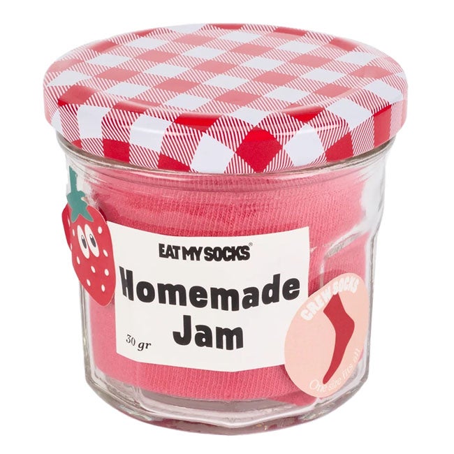 EAT MY SOCKS HOMEMADE JAM STRAWBERRY