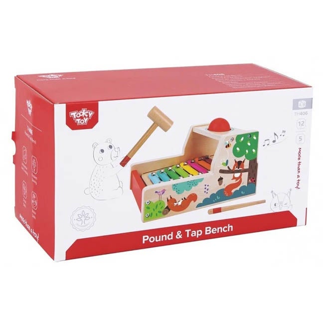 TOOKY TOY POUND & TAP BENCH