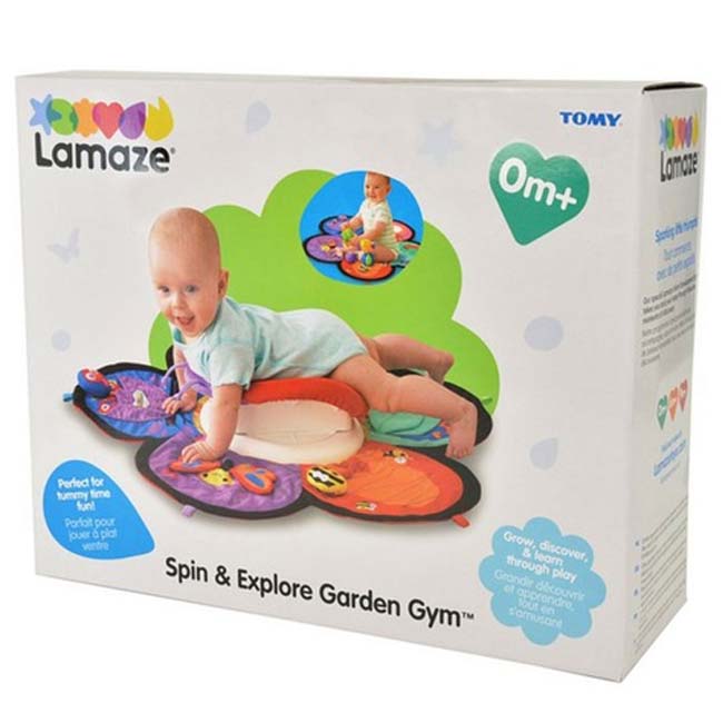 TOMY LAMAZE SPIN & EXPLORE GARDEN GYM