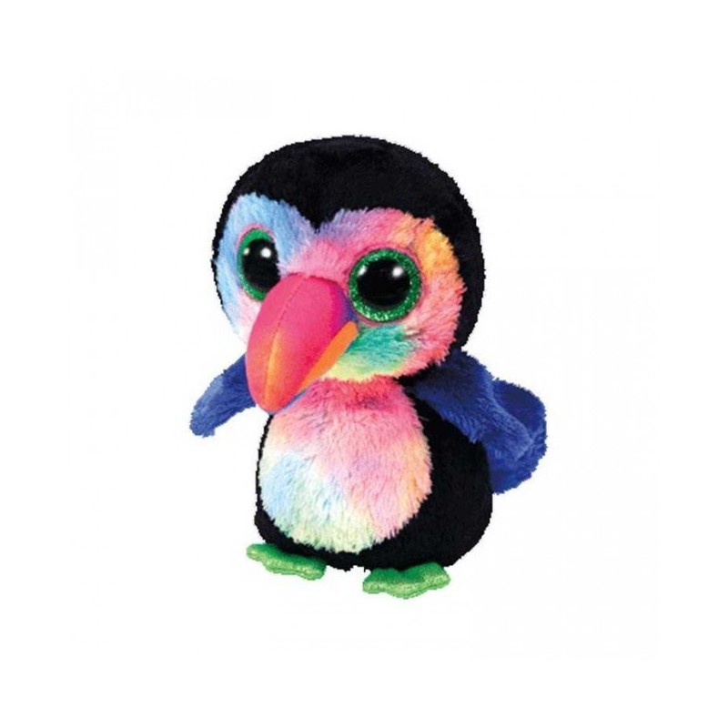BEANIE BOOS TOUCANBEAKS BLACK BIRD 9 INCH
