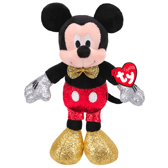 TY DISNEY MINNIE SPARKLE RED W/SOUND