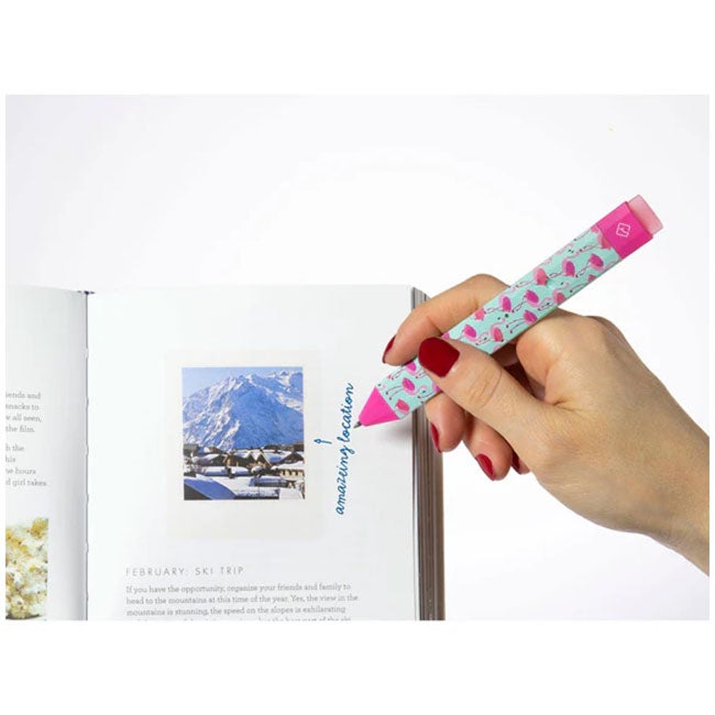 THINKING GIFTS PEN BOOKMARK FLAMINGO WITH REFILLS