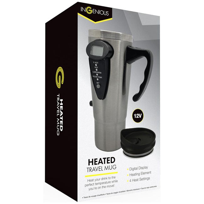 THE SOURCE HEATED TRAVEL MUG