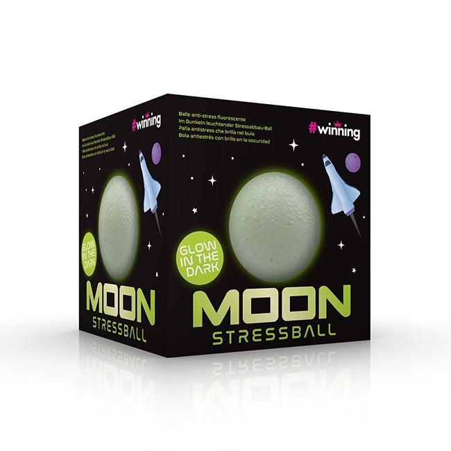 THE SOURCE MOON GLOW IN THE DARK STRESS BALL
