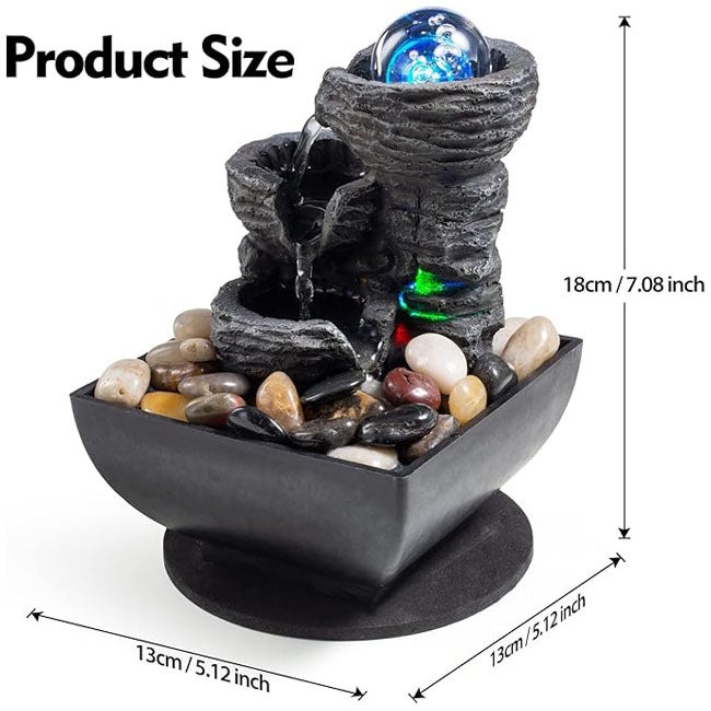 THE SOURCE 3 TIER WATER FOUNTAIN