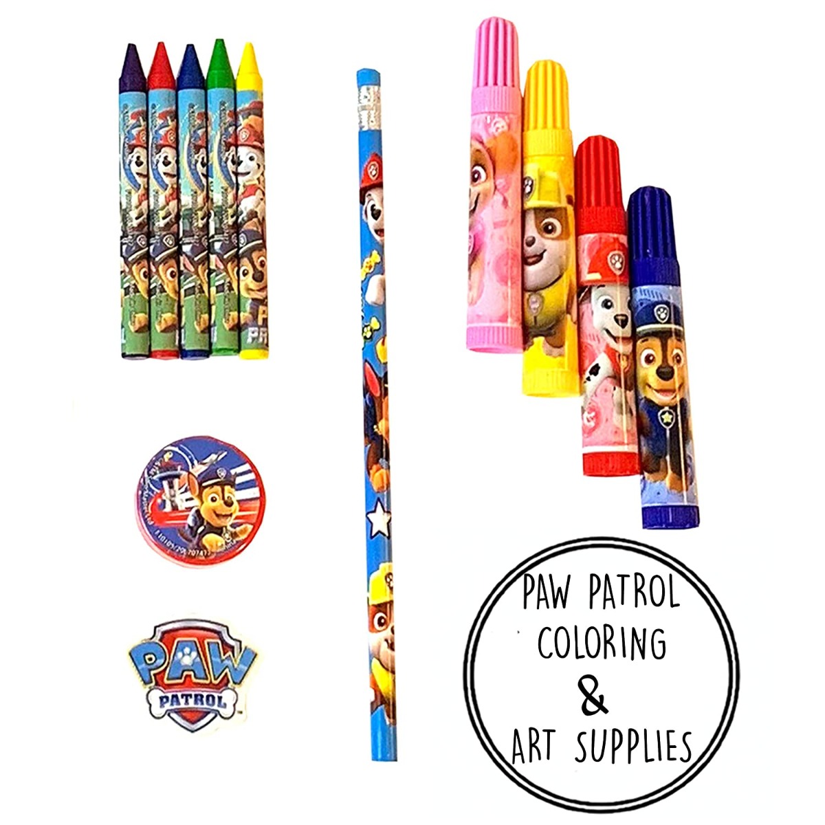 PAW PATROL STATIONERY SET OVER 30 PIECES