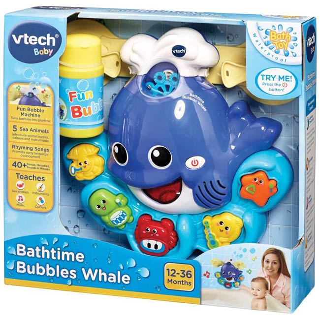 V-TECH BATHTIME BUBBLESá WHALE