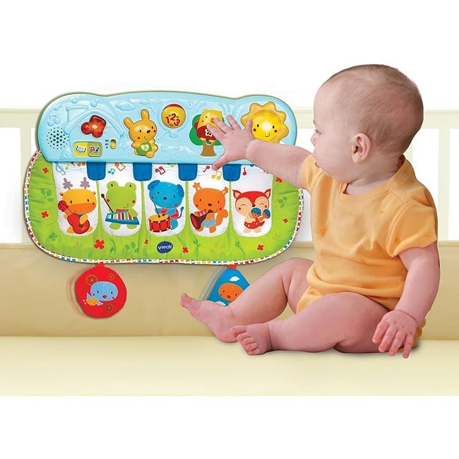 V-TECH LIL CRITTERS PLAY AND DREAM MUSICAL PIANO