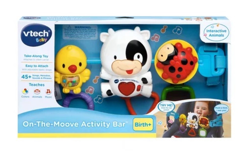 V-TECH BABY ON THE MOOVE ACTIVITY BAR