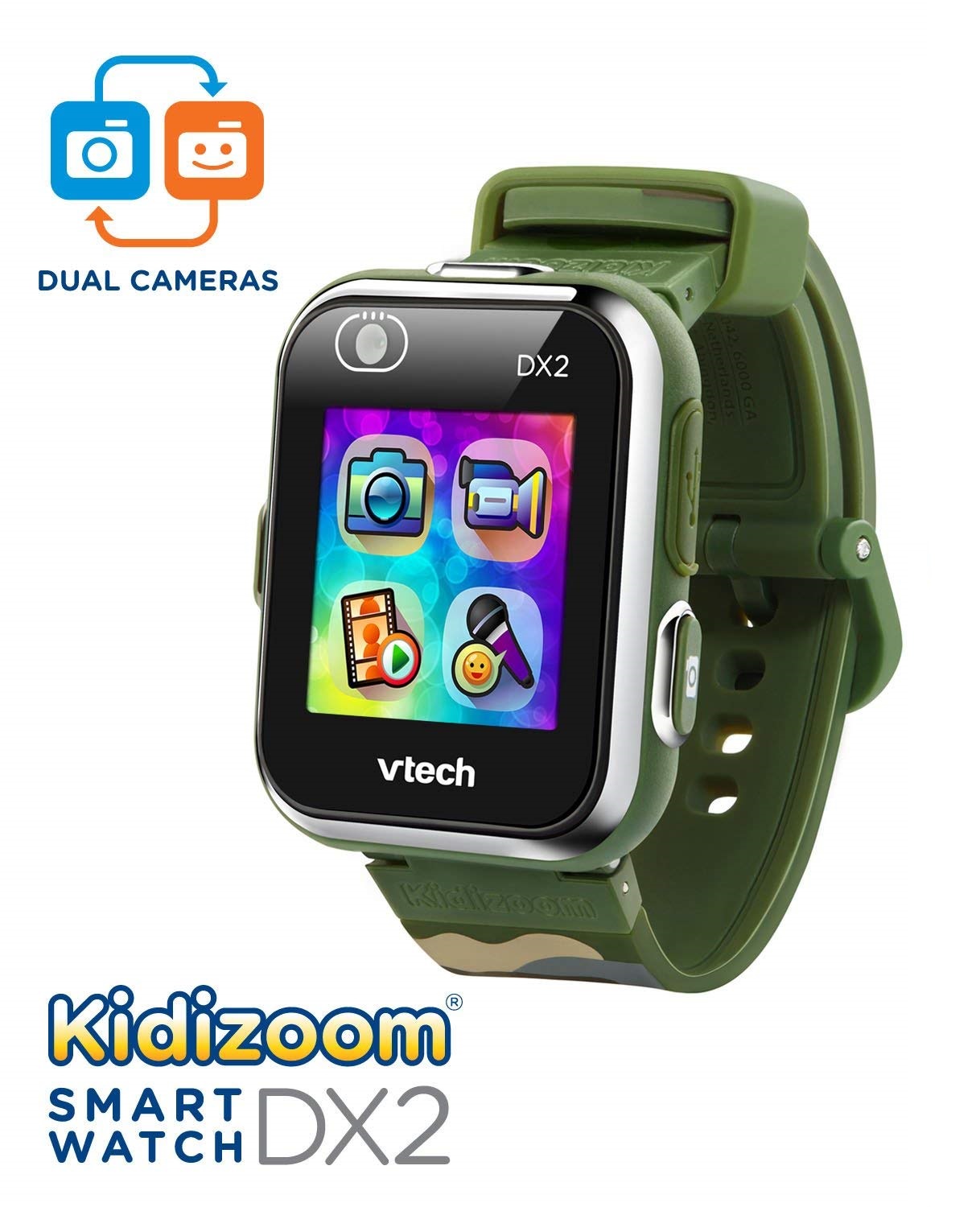 V-TECH KIDIZOOM SMART WATCH DX2-CAMOUFLAGE