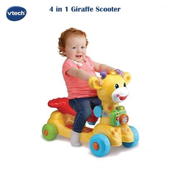 V-TECH 4-IN-1 GIRAFFE SCOOTER