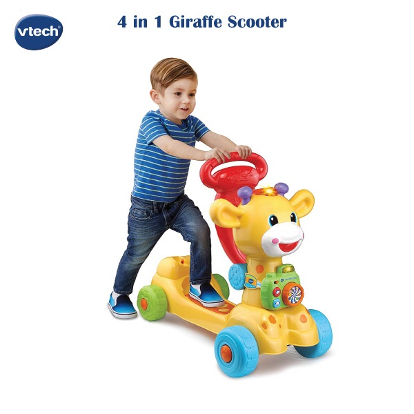 V-TECH 4-IN-1 GIRAFFE SCOOTER