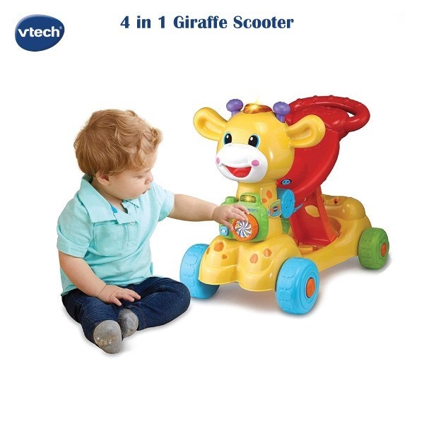 V-TECH 4-IN-1 GIRAFFE SCOOTER