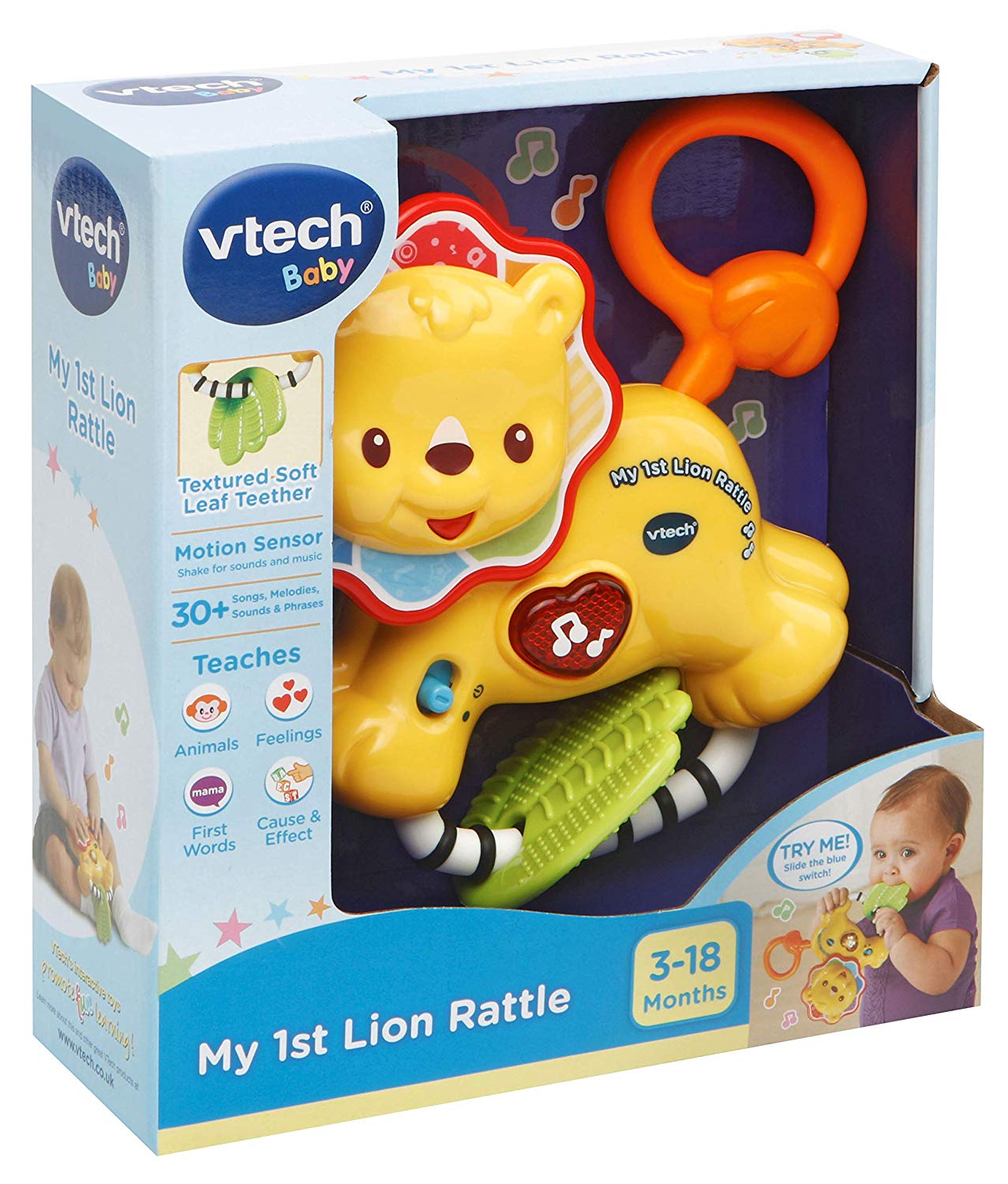 V-TECH MY FIRST LION RATTLE
