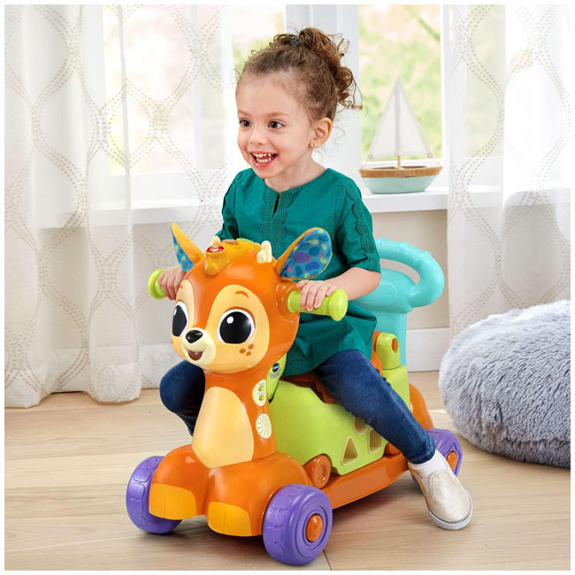 V-TECH 4 IN 1 RIDE ON FAWN