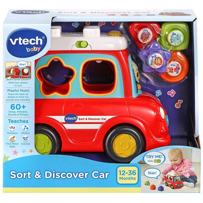 V-TECH SORT AND DISCOVER CAR