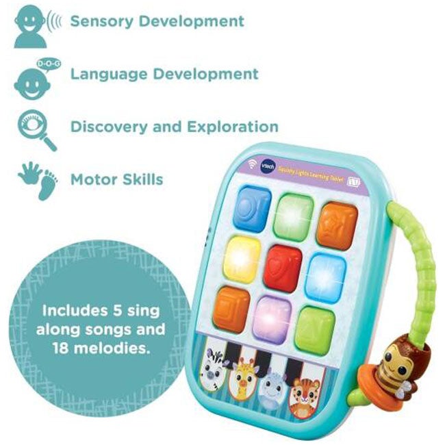 V-TECH SQUISHY LIGHTS LEARNING TABLET