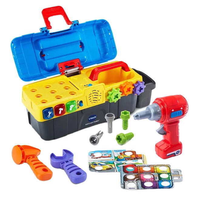 V-TECH DRILL AND LEARN TOOL BOX