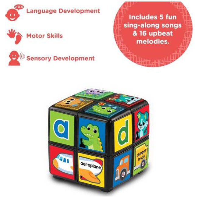 V-TECH TWIST AND TEACH ANIMAL CUBE
