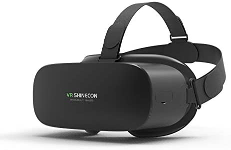 VR SHINECON GLASSES HEADSET W/SCREEN BLACK