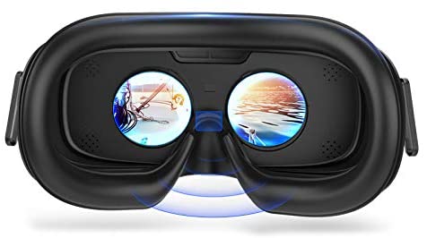 VR SHINECON GLASSES HEADSET W/SCREEN BLACK