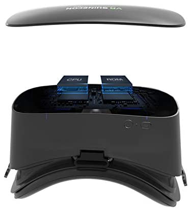 VR SHINECON GLASSES HEADSET W/SCREEN BLACK