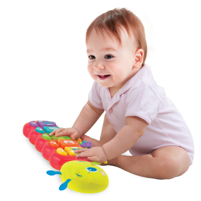WINFUN LIGHT UP MUSICAL CATERPILLAR