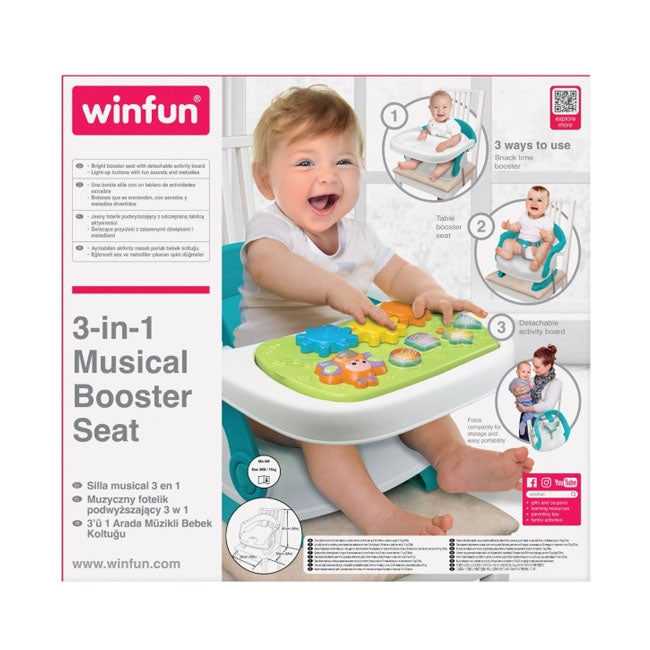 WINFUN 3 IN 1 MUSICAL BOOSTER SEAT