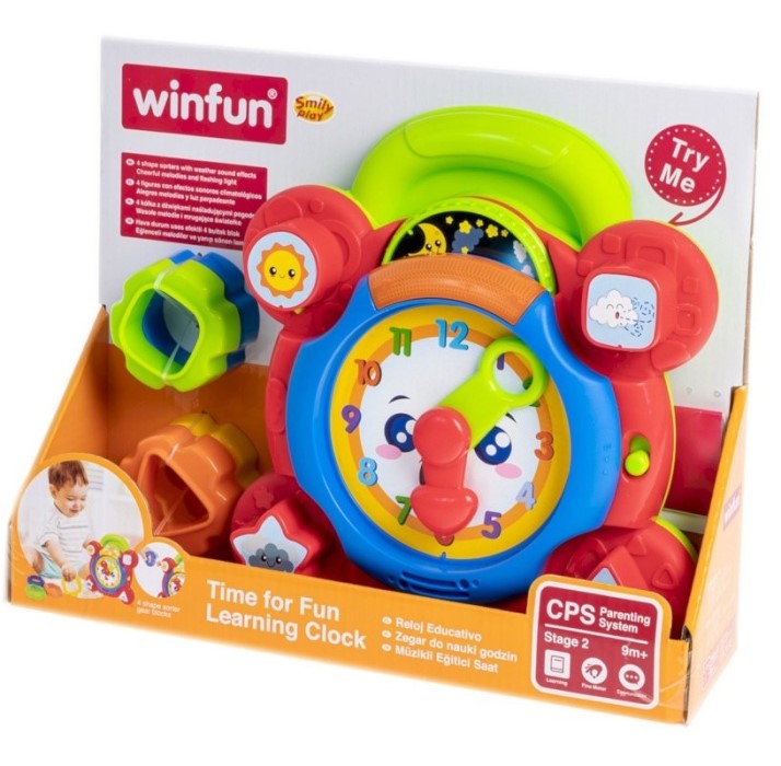 WINFUN TIME FOR FUN LEARNING CLOCK
