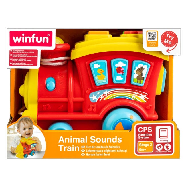 WINFUN ANIMAL SOUNDS TRAIN
