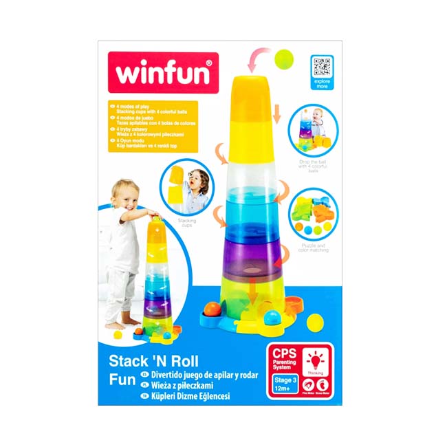 WINFUN STACK O FUN BALLS AND CUPS