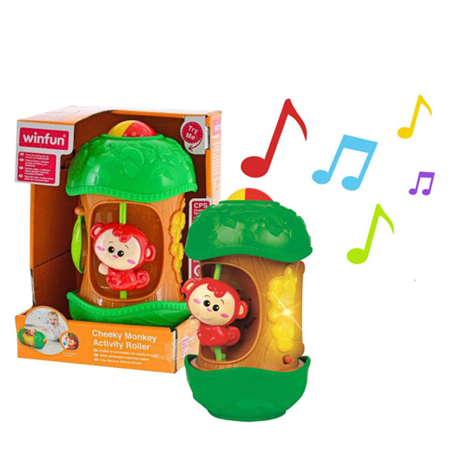 WINFUN CHEEKY MONKEY ACTIVITY ROLLER