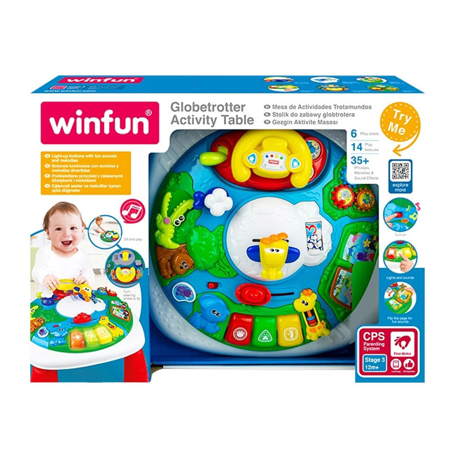 WINFUN GLOBETROTTER ACTIVITY TABLE