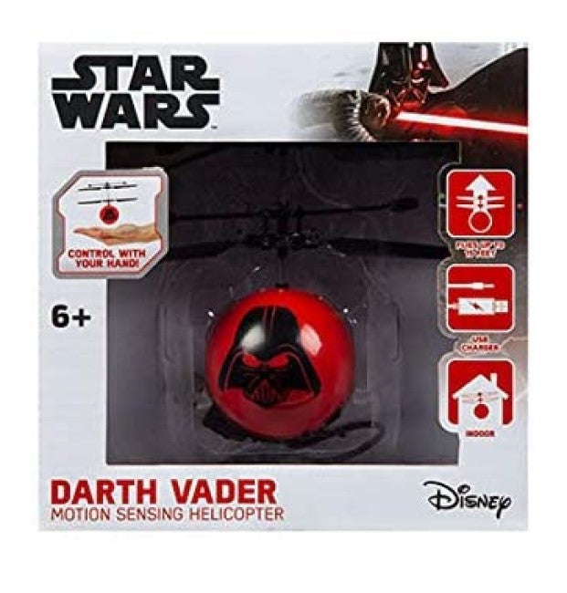 WORLD TECH TOYS FLYING UFO - STAR WARS DARTH VADER
